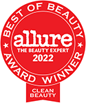 Allure Best of Beauty 2022 Clean Beauty Winner